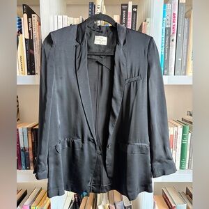 Giada Forte 100% silk cardigan blazer | size 0